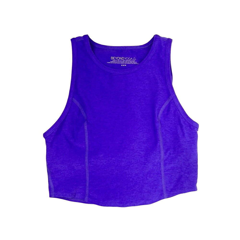 Beyond Yoga Spacedye Motivate High-Neck Cropped Tank top Size M athletic